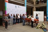 Compañeros del Gobierno Municipal de Zapotlán rinden homenaje a Genaro Solano Juárez