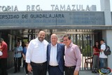 El Dr. Francisco Javier Álvarez invitado especial en la Toma de Protesta del Nuevo Director de la Preparatoria REgional de Tamazula