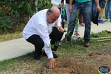 El Alcalde municipal Dr. Francisco Javier Álvarez Chávez encabezó esta mañana el ‘’Sábado Comunitario’’ en la agencia El Veladero