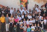 el alcalde municipal Dr. Francisco Javier Álvarez Chávez, visitó la Escuela Primaria ‘’Justo Sierra’’