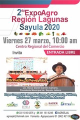 ExpoAgro Región Lagunas, Sayula 2020.