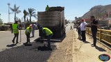 ‘‘Continúan los trabajos de bacheo en vialidades de la cabecera municipal’’