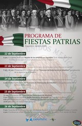 Programa de las “Fiestas Patrias” 2020