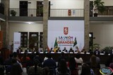 Toma de protesta a María Luis Juan Morales como presidenta interina electa de Zapotlán el Grande.