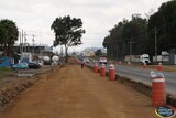 Se continúa con la obra de construcción del Libramiento Carretera Sur.