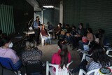 Mujeres de Huescalapa inician curso de automaquillaje.