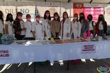 Autoridades Municipales inauguran Feria de la Mujer