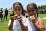 Niñas y niños de preescolar participan en “Mini Olimpiada Infantil”