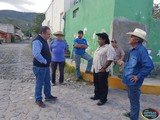 Presidente Municipal visita a los vecinos de El Cortijo