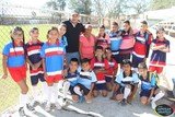 Inaugura Francisco Sedano el Torneo de Futbol Infantil 2019.