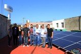 Entregan apoyo económico para Paneles Fotovoltaicos.